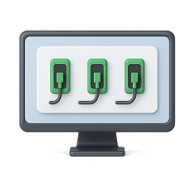 충전기 통합제어 아이콘